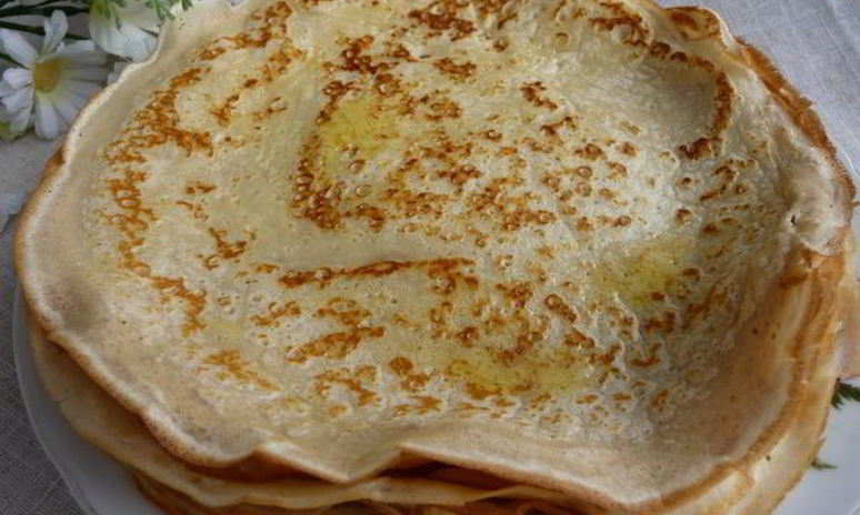 Рецепт тонких русских блинов