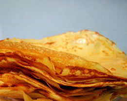 Цитрусовые блины