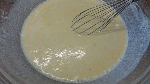 тыквенные блины на рисовой муке