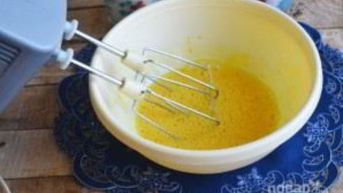 запеченные блины с курицей и шампиньонами