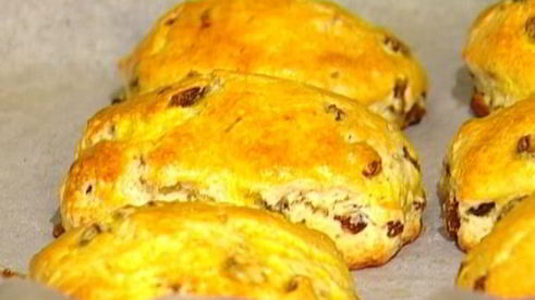 английские сливочные булочки к чаю