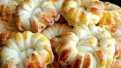 булочки с маком на сгущенном молоке