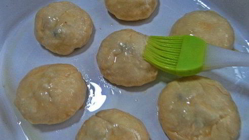 булочки с начинкой на творожном тесте