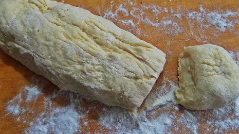 булочки с начинкой на творожном тесте