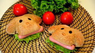 Булочки с отрубями