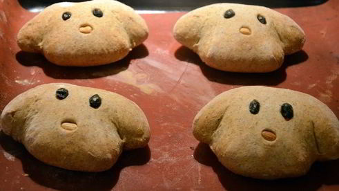 булочки с отрубями