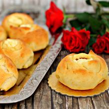 Булочки с творогом