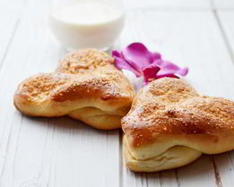 Булочки-сердечки