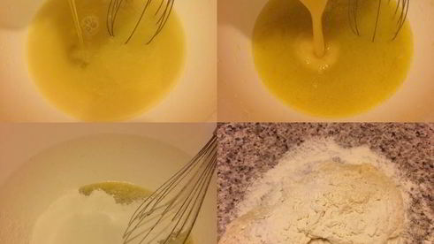 булочки со сливочным сыром и вишней