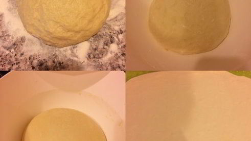 булочки со сливочным сыром и вишней