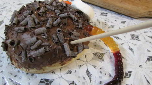 булочки страшно смешные паучки