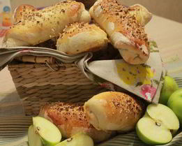 Булочки яблочно-медовые