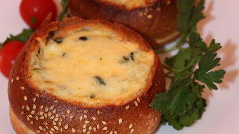 фаршированные булочки