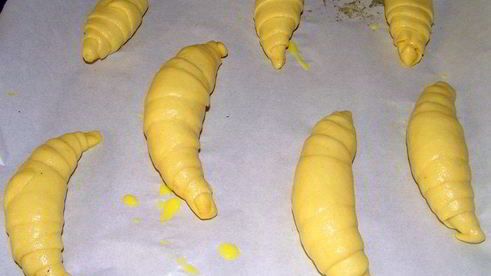 круассаны с корицей