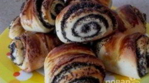 маковые булочки