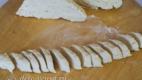 пампушки без дрожжей с чесноком