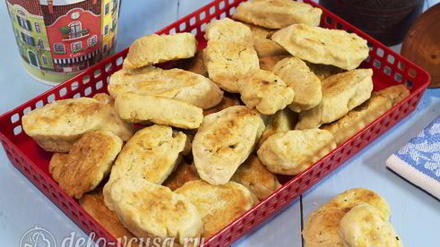 пампушки без дрожжей с чесноком