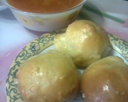 Пампушки с чесноком