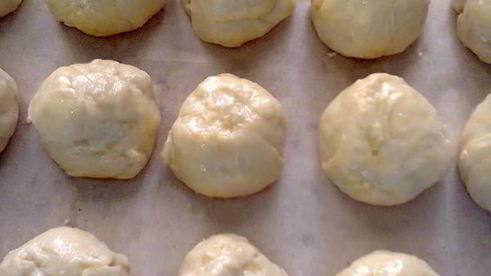 пампушки с чесноком