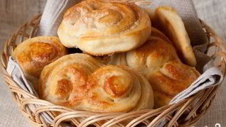 Плюшки из дрожжевого теста