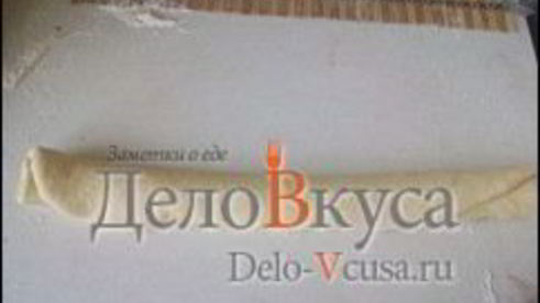 плюшки с сахаром розочки