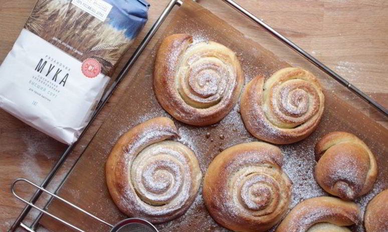 Рецепт плюшек сахарных