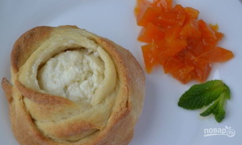 Рецепт ватрушки на кефире