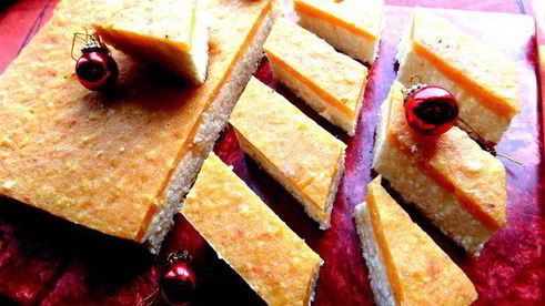 ватрушка под мармеладом из хурмы