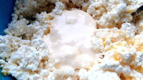 ватрушка под мармеладом из хурмы