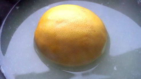 ватрушка под мармеладом из хурмы