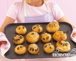 Веселые булочки