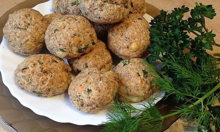 Рецепт закусочных булочек с сыром и зеленью