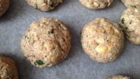 закусочные булочки с сыром и зеленью