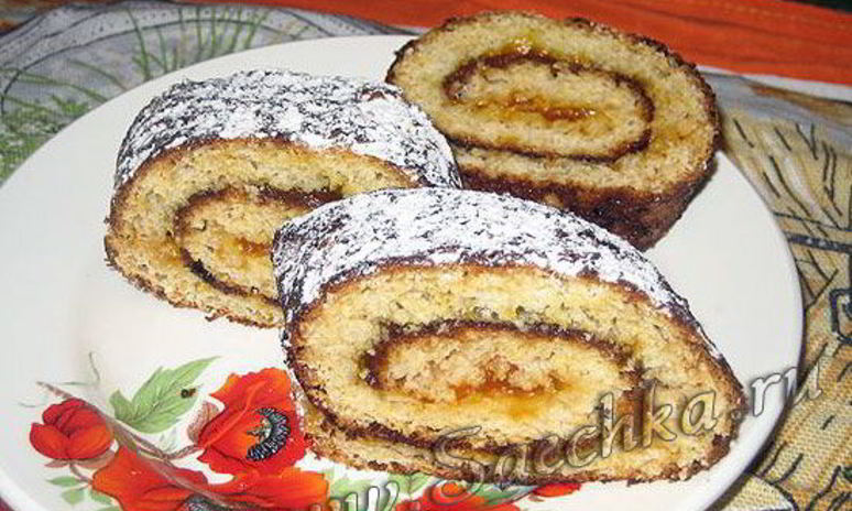 Рецепт быстрого рулета