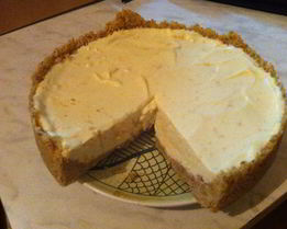 Апельсиновый чизкейк без запекания