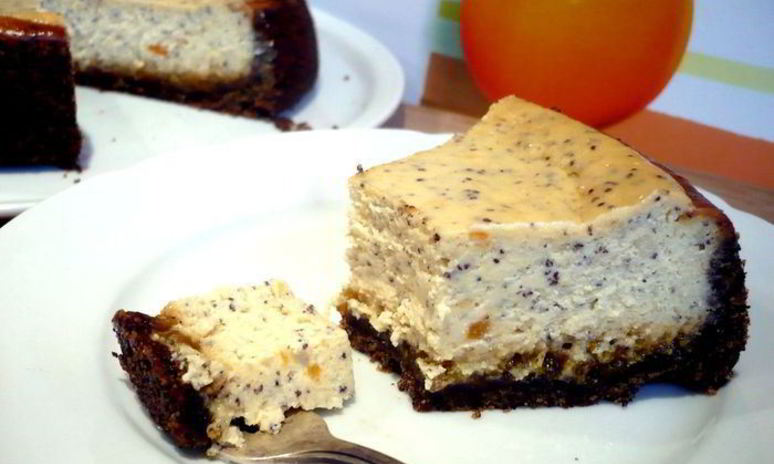 Рецепт чизкейка апельсин в крапинку