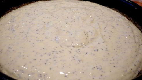 чизкейк апельсин в крапинку