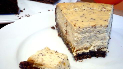 чизкейк апельсин в крапинку