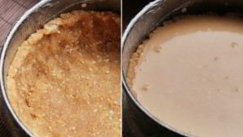 чизкейк без выпечки со сгущенкой