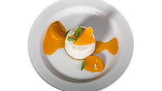 Чизкейк без запекания с марсалой и апельсинами