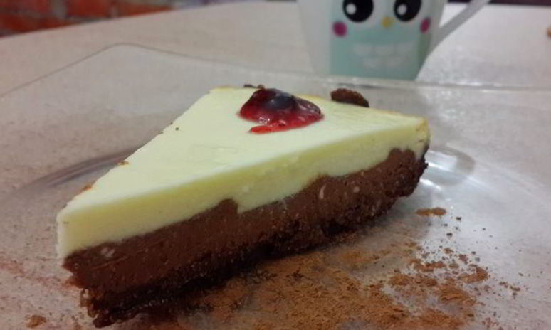 Рецепт чизкейка черно-белый