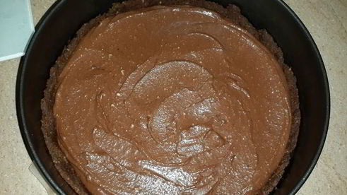 чизкейк черно-белый