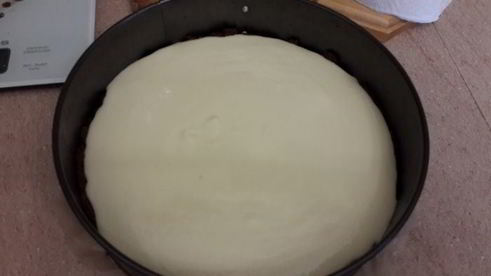 чизкейк черно-белый