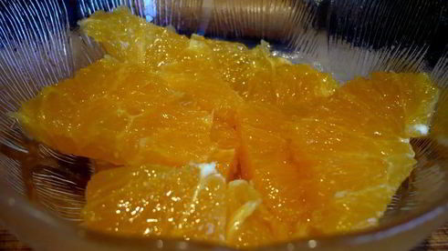 чизкейк с апельсином и изюмом