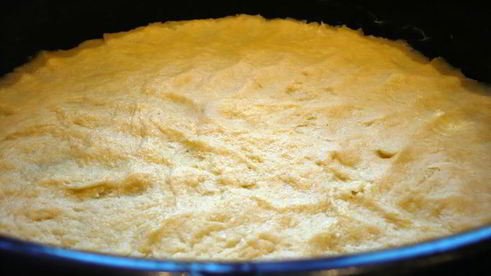 чизкейк с апельсином и изюмом