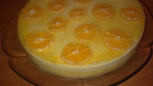 чизкейк с фруктами