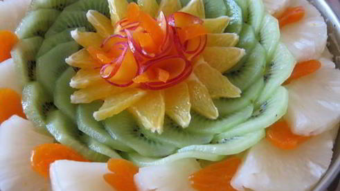 чизкейк с фруктами