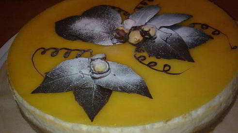 чизкейк с фруктами