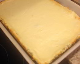 Чизкейк с грушей