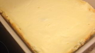 Чизкейк с грушей